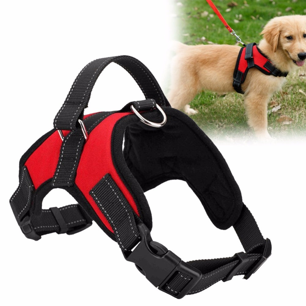 Adjustable Dog Harness Comfortable No Pull Pet Walking Vest